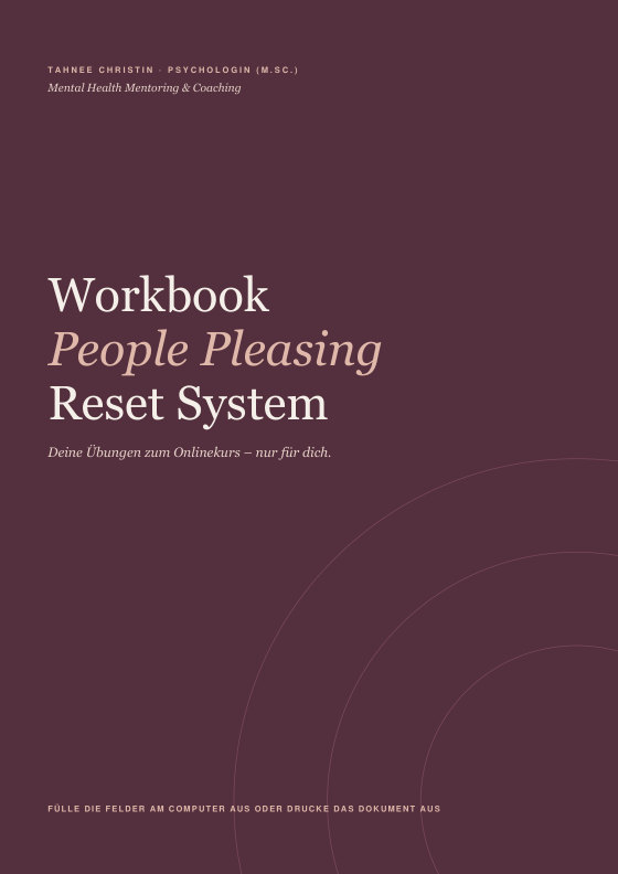 Vorschau: Workbook: People Pleasing Reset